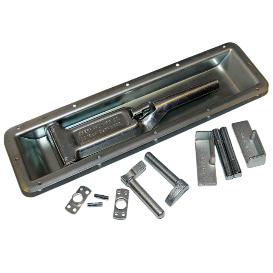 Eberhard Side Door Locks with Zinc Finish